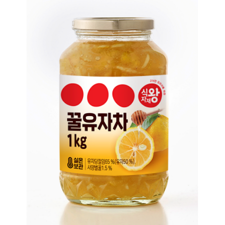 식자재왕 꿀유자차 1kg