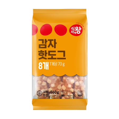 식자재왕 감자핫도그 560g 이미지