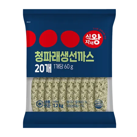 식자재왕 청파래생선까스 60g*20 1.2kg
