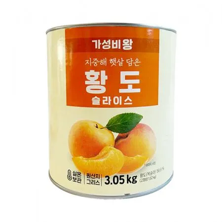 황도슬라이스 3.05kg 푸디스트전용