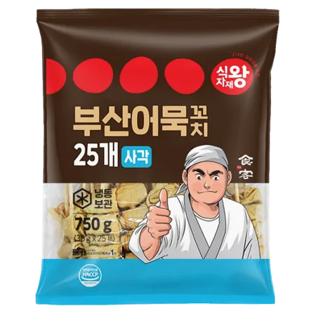 식자재왕 꼬치어묵 사각 30g*25개 750g