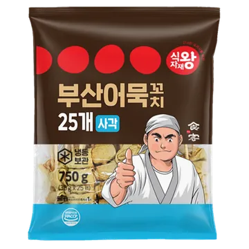 식자재왕 꼬치어묵 사각 30g*25개 750g