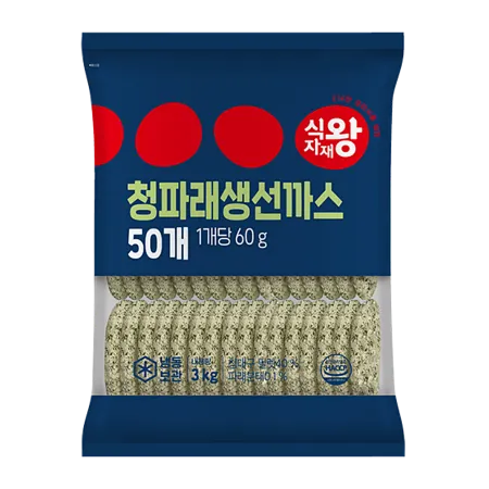 식자재왕 청파래생선까스 60g*50 3kg