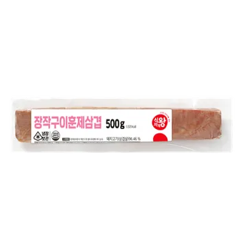 식자재왕 훈제삼겹살 500g