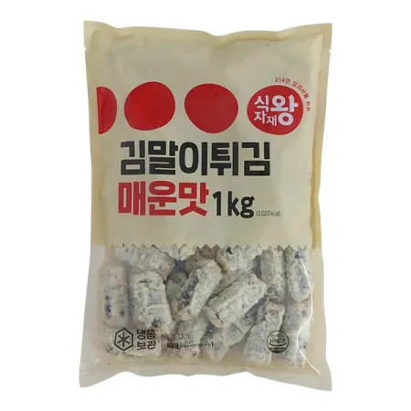 식자재왕 김말이 매운맛 (25g*40)1kg