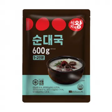 식자재왕 순대국 냉동탕 600g