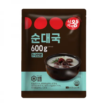 식자재왕 순대국 냉동탕 600g