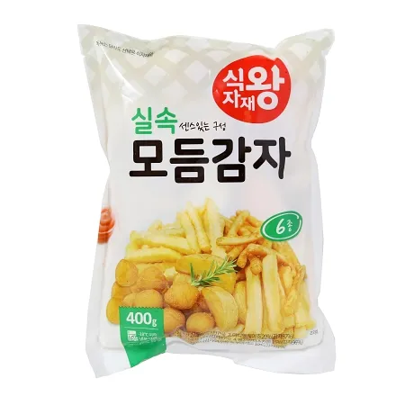 식자재왕 냉동 모듬감자 6종 400g