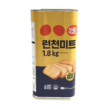 식자재왕 런천미트 캔 1.8kg