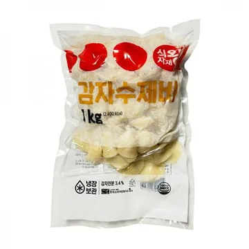 식자재왕 감자수제비 1kg