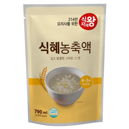 식자재왕 식혜농축액 5배수 790mL