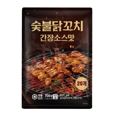 숯불닭꼬치 간장소스맛 700g