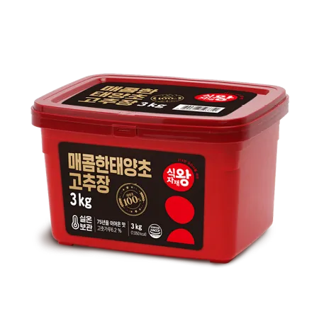 식자재왕 고추장 태양초 매콤한 3kg