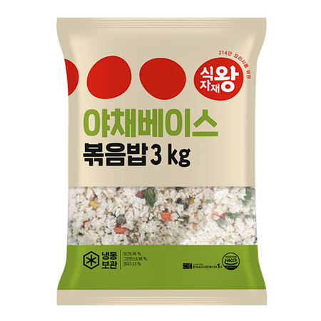 식자재왕 야채볶음밥 벌크3kg