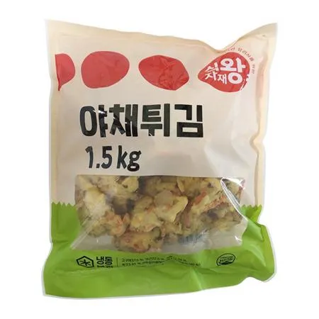 식자재왕 야채튀김1.5kg