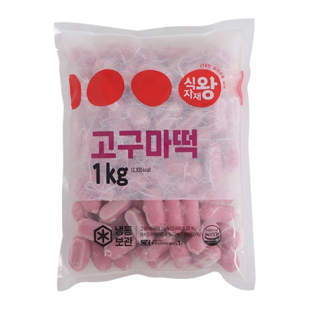 식자재왕 고구마떡볶이떡 냉동 1kg