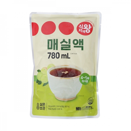 식자재왕 매실액 780ml