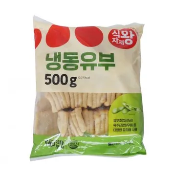 식자재왕 유부 사각 500g