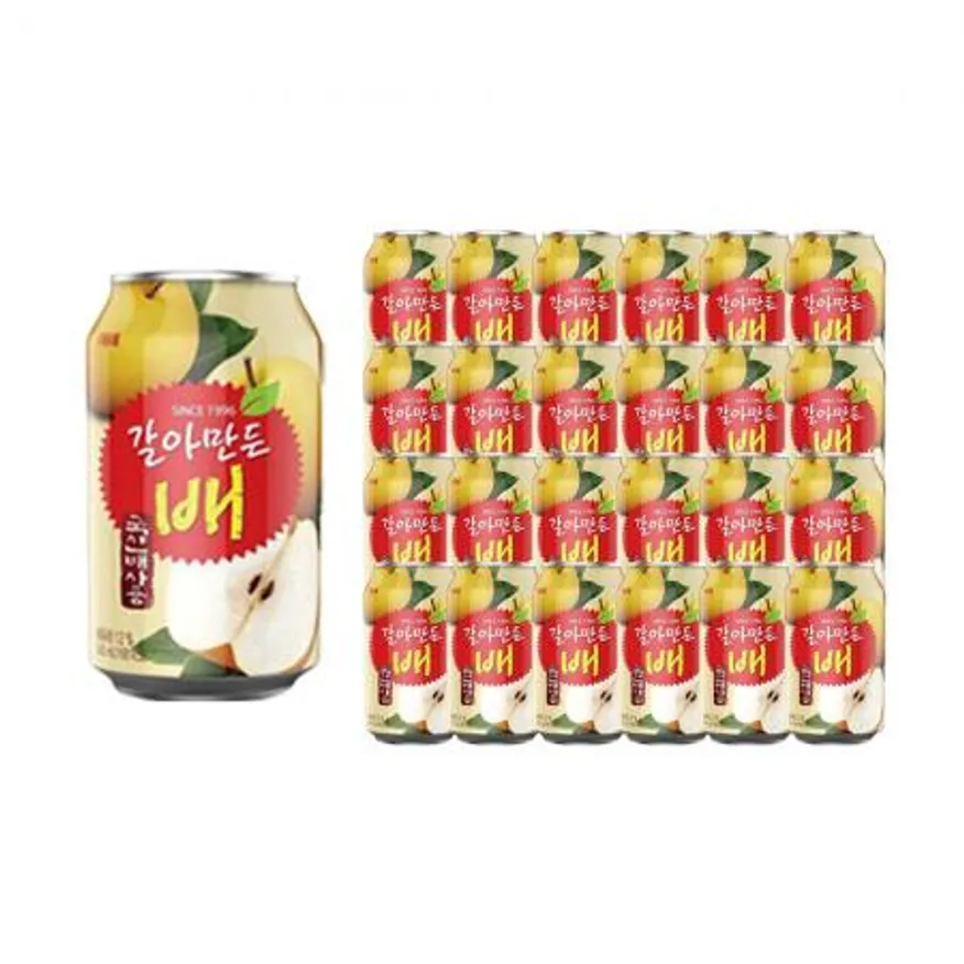 갈아만든배340ml24캔 이미지