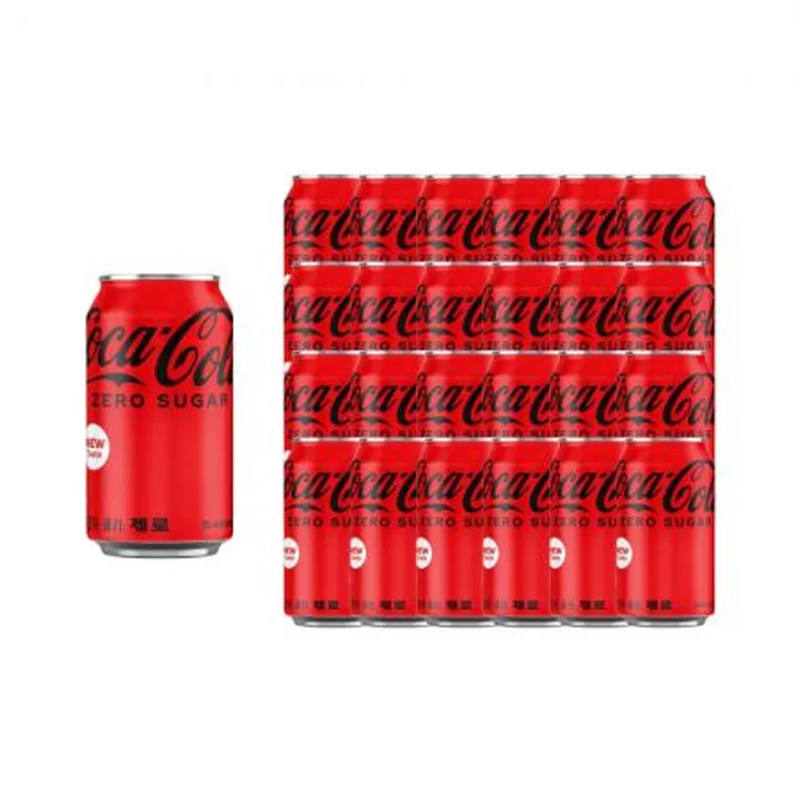 코카콜라 제로 355ml 24캔 업소용 이미지