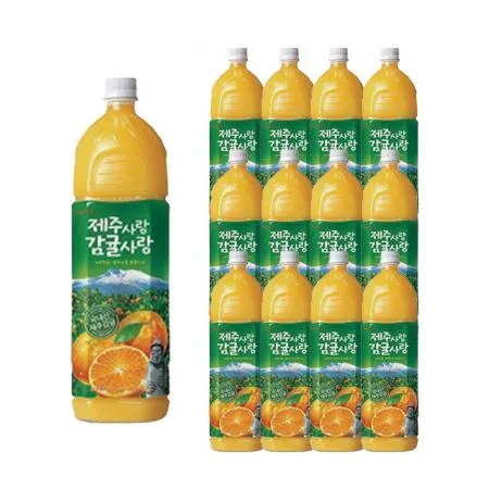 제주사랑감귤사랑1.5L12페트