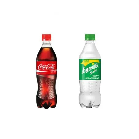 코카콜라 500ml 12개+ 스프라이트 500ml 12개 총24개 업소용