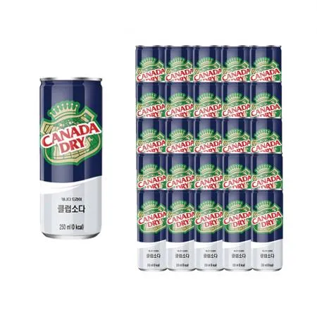 캐나다드라이클럽소다250ml30캔