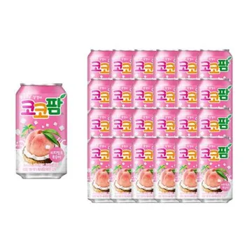 코코팜 피치 340ml 24캔