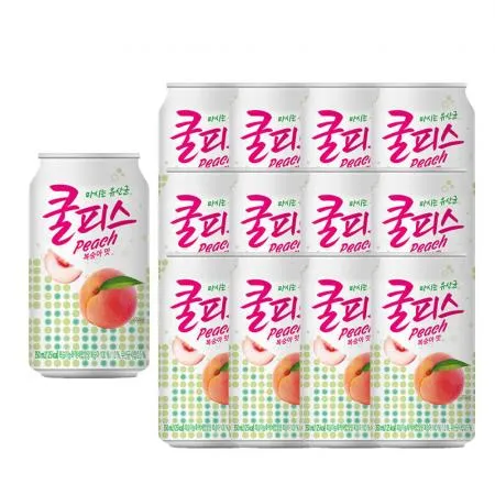 쿨피스 복숭아 350ml 24캔