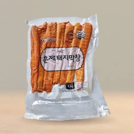훈제돼지막창_1kg_무절단