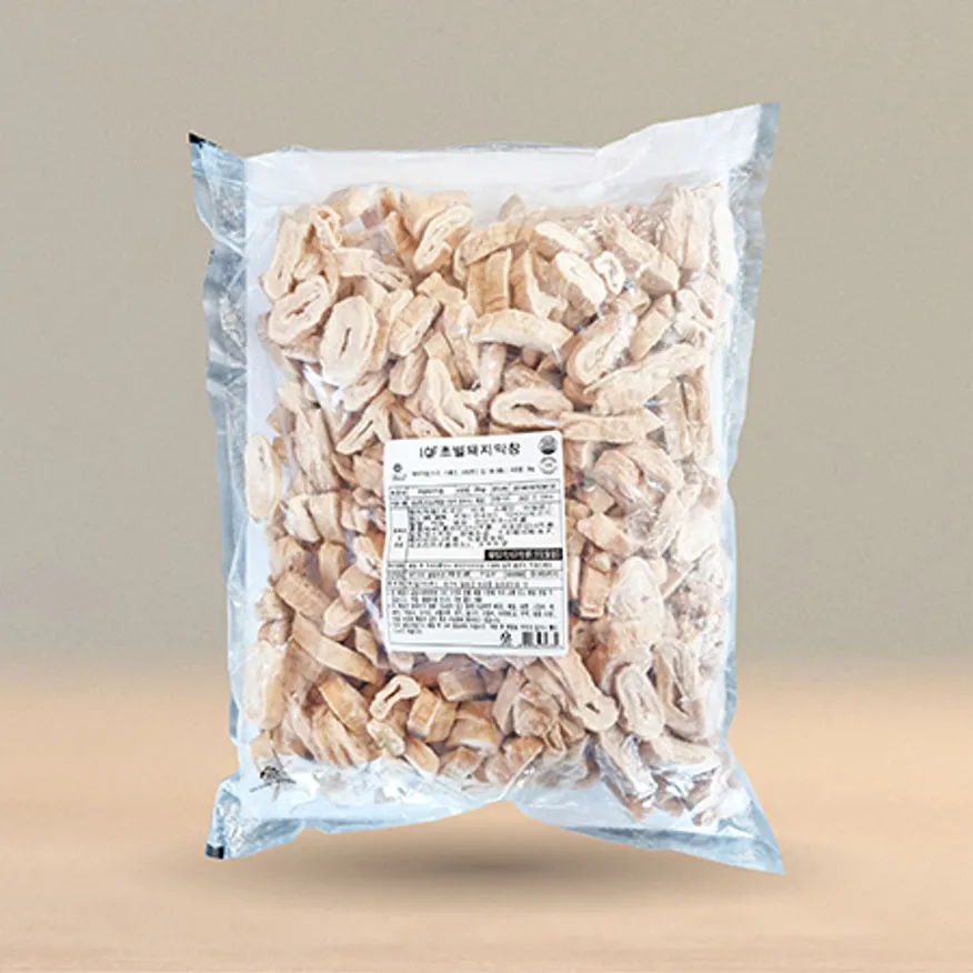 초벌돼지막창 2kg_절단 IQF 이미지