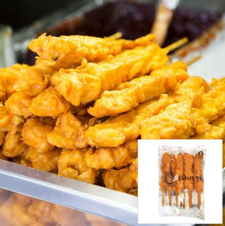 후라이드닭꼬치 130g/청우 이미지