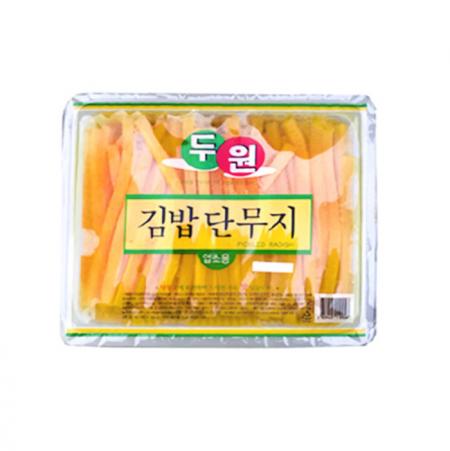 꼬마김밥단무지/6mm/두원 이미지