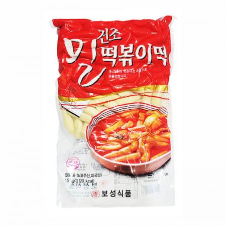 건조 밀떡볶이/중/보성