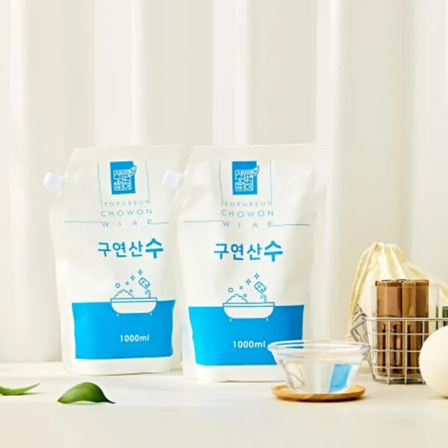액상 구연산1000ml 다목적세제 섬유유연제가능 이미지