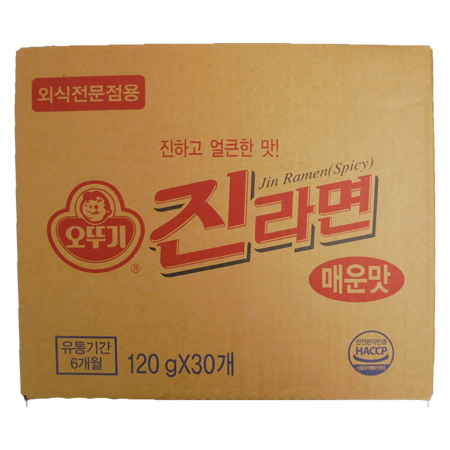 오뚜기 진라면 매운맛 이미지
