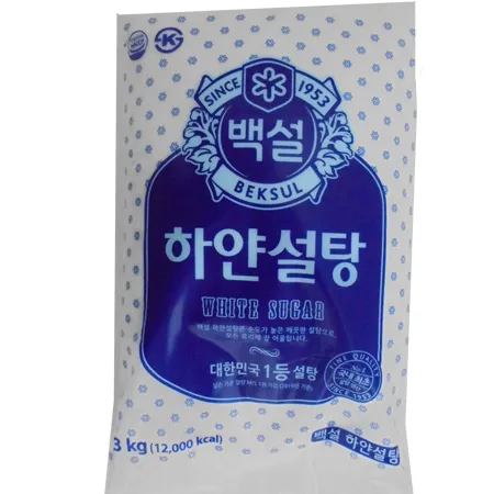 백설 하얀설탕 3kg