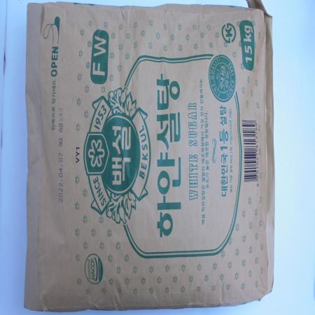 백설 하얀설탕 15kg