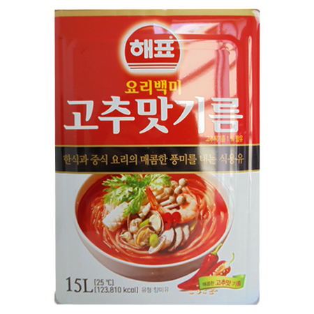 해표 고추씨기름 15L