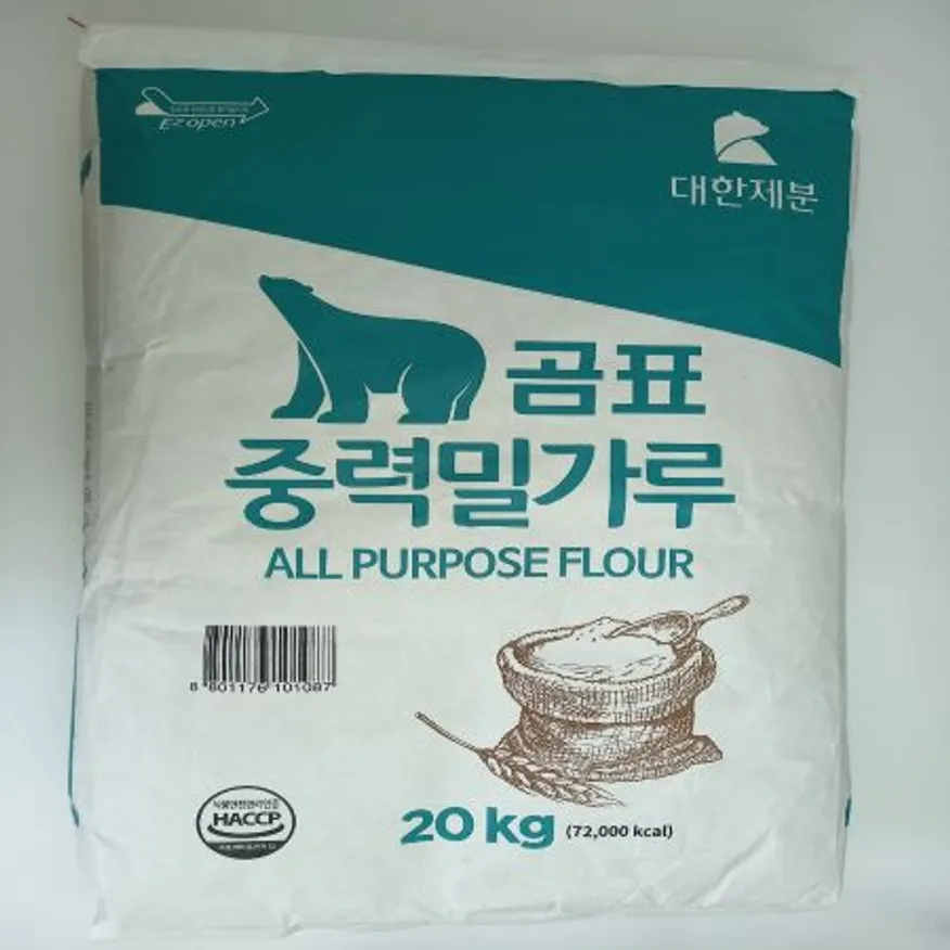 대한제분 곰표 중력 밀가루 20kg 이미지