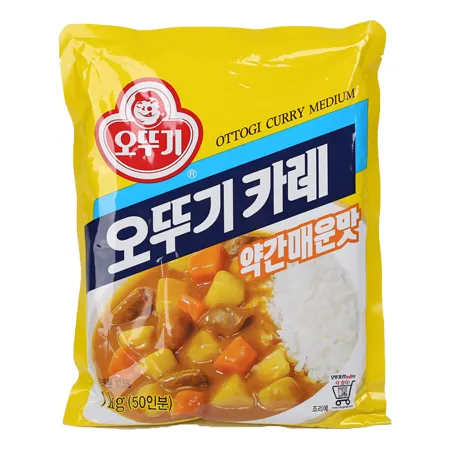 오뚜기카레_약간매운맛 1KG