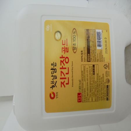 청정원 햇살담은 진간장 13L