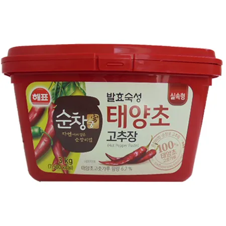 해표 순창궁 태양초 고추장 3kg 이미지