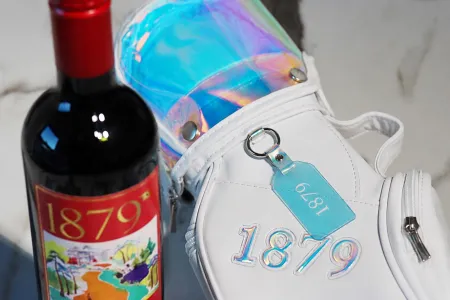 리뉴얼 1879 미니골프백 홀로그램 캐디 와인 케이스 인테리어 소품 파우치 백 이미지