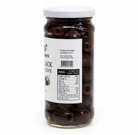 덜짜서 더 맛있는 루시퍼스 블랙올리브240g 이미지