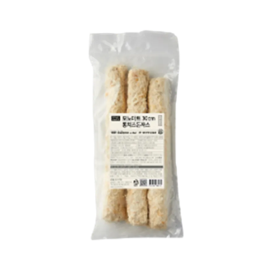 30cm롱치즈돈까스(모노마트,220g*3,냉동) 660g 이미지
