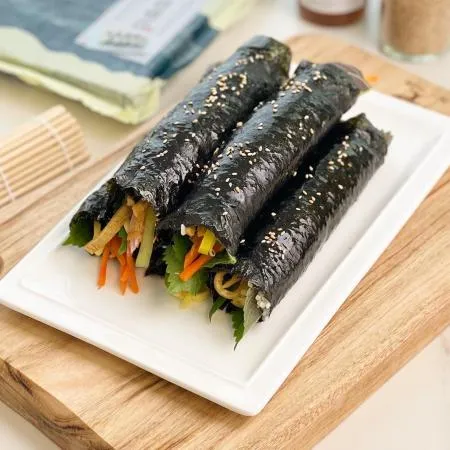 [정담김] 구운 김밥김 (220g) 100매 20봉  이미지