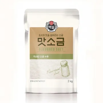 백설 맛소금(2Kg/EA)