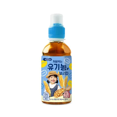 베베쿡 처음먹는유기농보리차(200ml_PET 200g/EA)