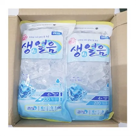 오뚜기 생얼음(1kg*10입 10Kg/BOX) [원산지: 상세설명참조]